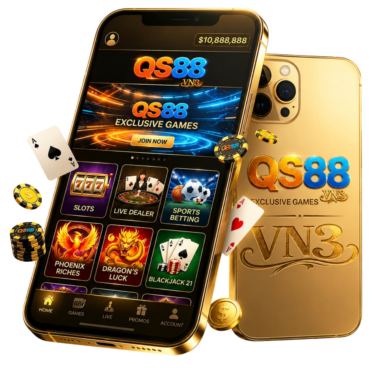 ảnh tải app qs88